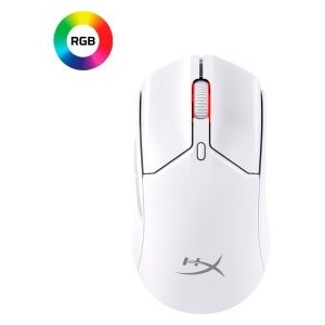 HyperX Pulsefire Haste 2 Mini - Souris gamer sans fil (blanc)