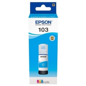Kit de Remplissage d'Encre Epson EcoTank 103 - Cyan