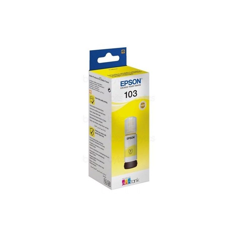 Kit de Remplissage d'Encre Epson EcoTank 103 - Jaune