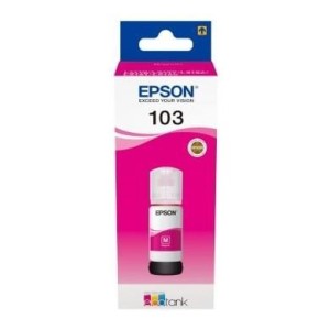 Kit de Remplissage d'Encre Epson EcoTank 103 - Magenta 7500 pages