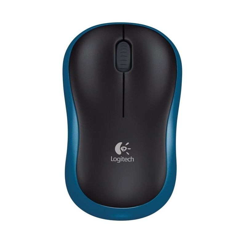 Logitech Wireless Mouse M185 (Bleu)