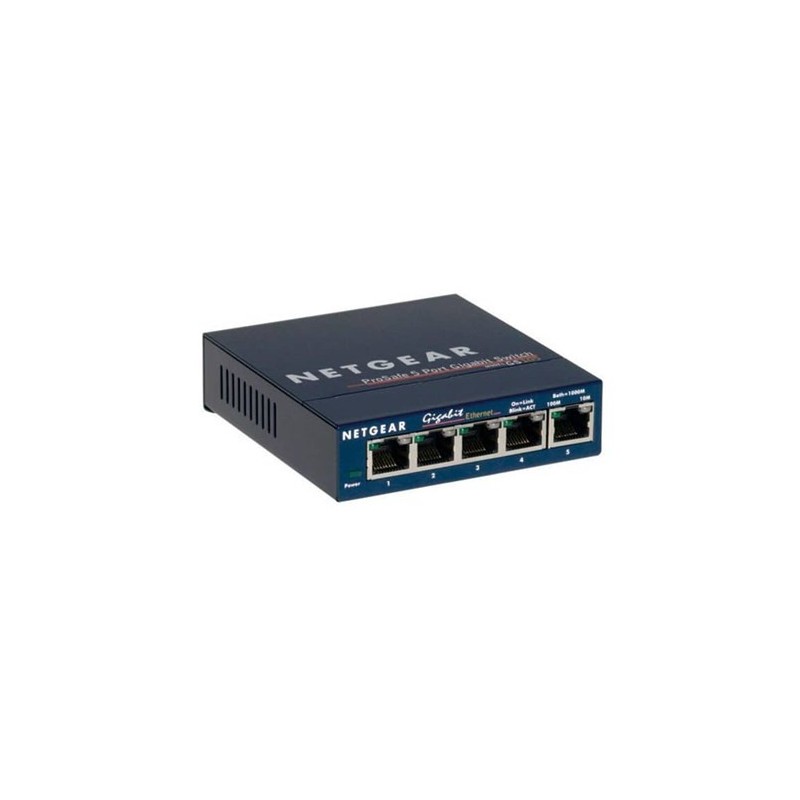 NETGEAR SWITCH 5 PORTS 10/100/1000 MBPS BOITIER METAL