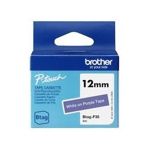 NEW BROTHER 12MM BTAGF35 BLANC SUR VIOLET
