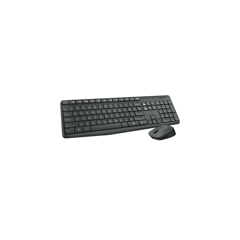 PACK CLAVIER SOURIS LOGITECH MK235 SS FIL