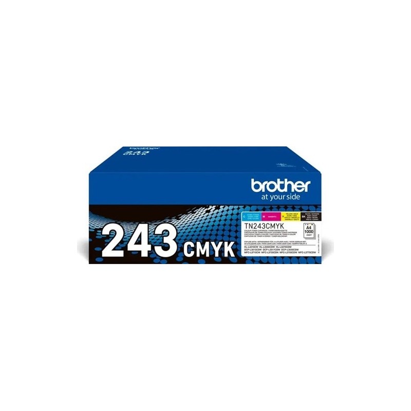 Pack Brother TN243 X4 CMYK
