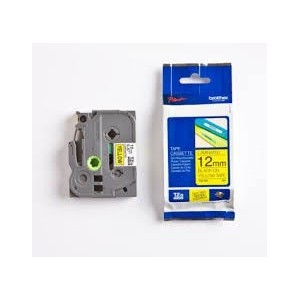 RUBAN noir/jaune (12mm)