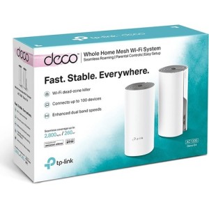 Routeur-point d'accès-répéteur wifi Mesh 2 gigabits (pack 2)