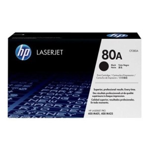 TONER 80A - noire HP Laserjet CF280A - 2700 pages availability