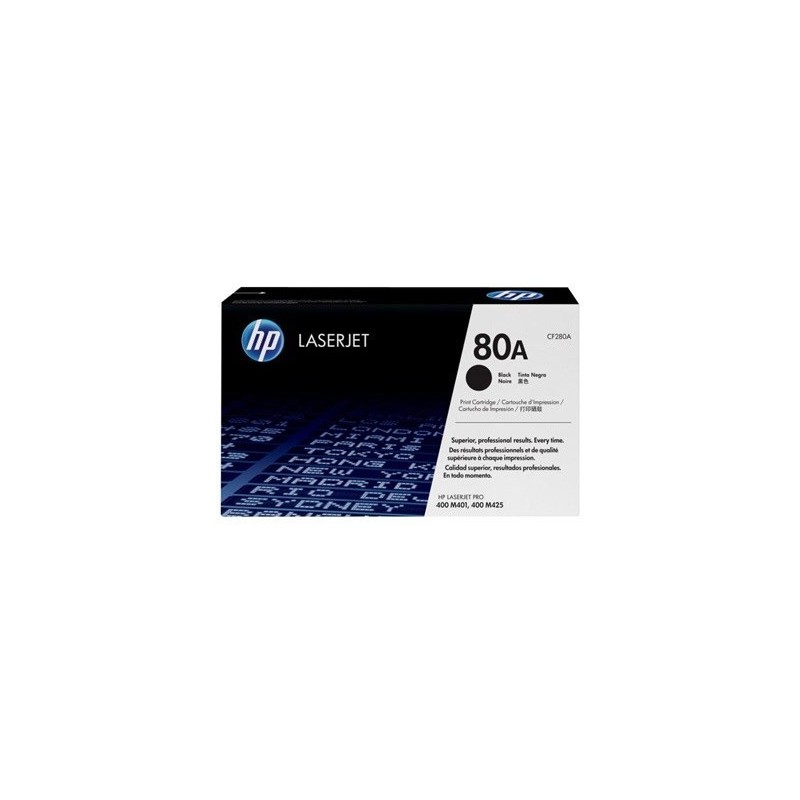 TONER 80A - noire HP Laserjet CF280A - 2700 pages availability