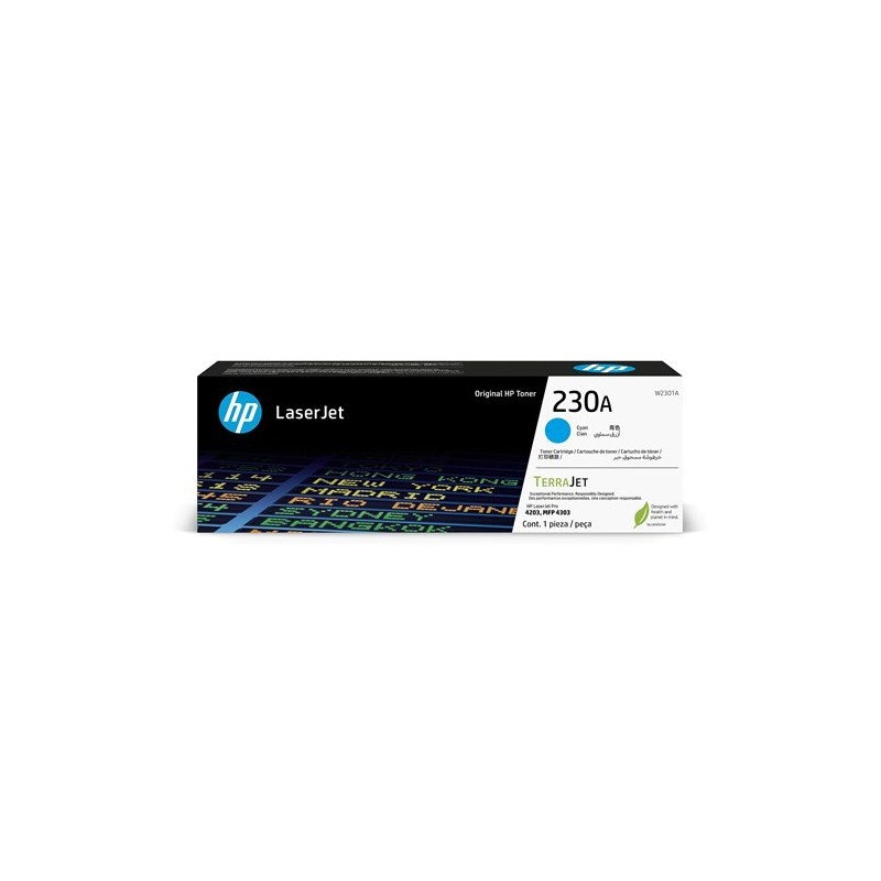 TONER HP 230A - Cyan - 1 800 pages