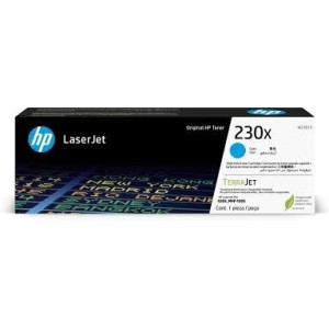 TONER HP 230X - Cyan - 5 500 pages (sur commande)
