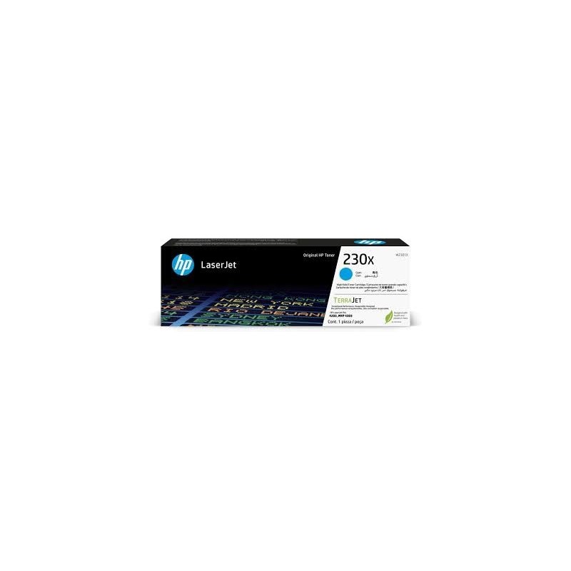 TONER HP 230X - Cyan - 5 500 pages (sur commande)