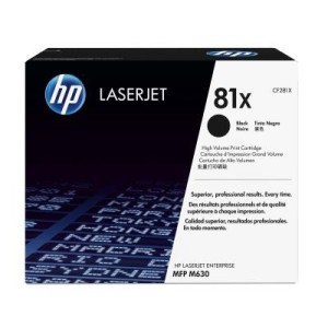 TONER HP 81X Black 25000 pages (sur commande)
