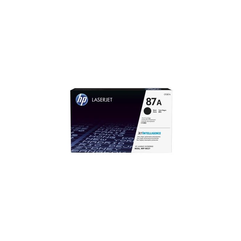 TONER HP 87A - Noir - 9 000 pages availability (sur commande)