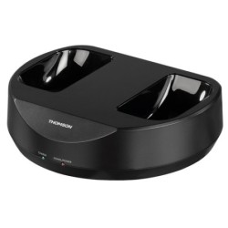Thomson WHP3001BK Casques Sans fil Arceau Musique Noir | BECHNARAMA