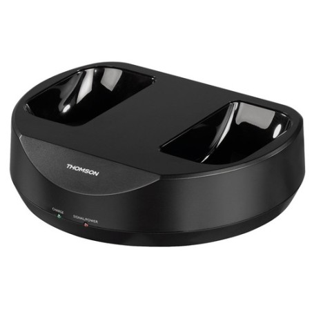 Thomson WHP3001BK Casques Sans fil Arceau Musique Noir | BECHNARAMA