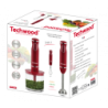 TECHWOOD MIXEUR PLONGEANT 3 EN 1 ROUGE | BECHNARAMA