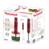 TECHWOOD MIXEUR PLONGEANT 3 EN 1 ROUGE | BECHNARAMA