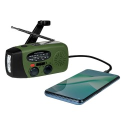 Radio d'urgence à manivelle Thomson RT260
