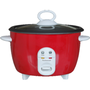 Techwood TCR-105 cuiseur à riz 1 L 400 W Noir, Rouge, Blanc
