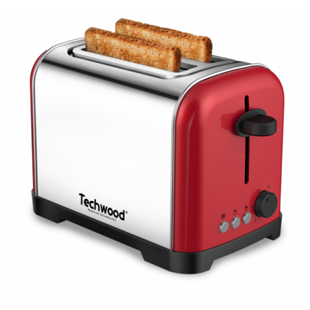 TECHWOOD - Grille pain inox - Réf. ROBTGPI2015TECH