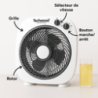 TECHWOOD Ventilateur compact | BECHNARAMA