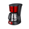 TECHWOOD Cafetiére Programmable 12 T iNOX ROUGE | BECHNARAMA