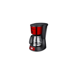TECHWOOD Cafetiére Programmable 12 T iNOX ROUGE | BECHNARAMA