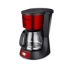 TECHWOOD Cafetiére Programmable 12 T iNOX ROUGE | BECHNARAMA