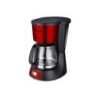 TECHWOOD Cafetiére Programmable 12 T iNOX ROUGE | BECHNARAMA