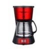 TECHWOOD Cafetiére Programmable 12 T iNOX ROUGE | BECHNARAMA