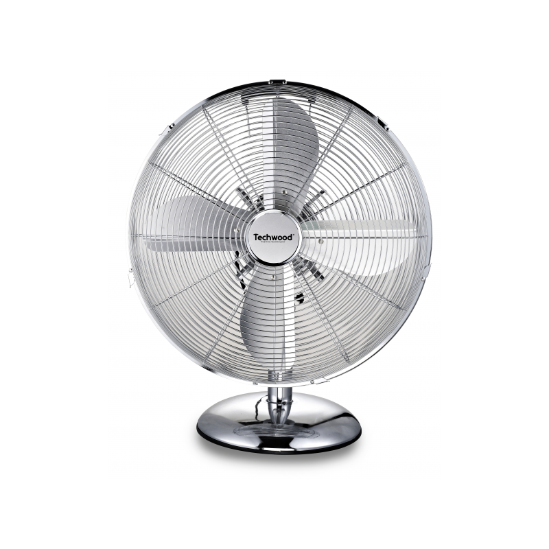 TECHWOOD Ventilateur de table Inox | BECHNARAMA