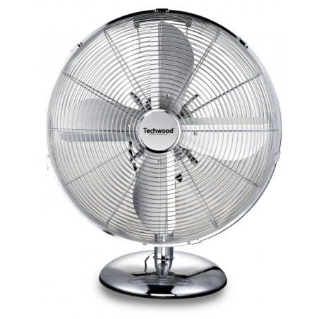 TECHWOOD Ventilateur de table Inox | BECHNARAMA