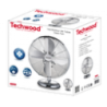 TECHWOOD Ventilateur de table Inox | BECHNARAMA