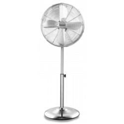 TECHWOOD Ventilateur sur Pied Chrome | BECHNARAMA