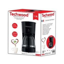 TECHWOOD Cafetière 12-15 tasses | BECHNARAMA