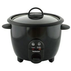 Techwood TCR-106 cuiseur à riz 1 L 400 W Noir | BECHNARAMA