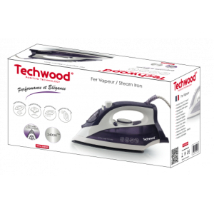 Techwood TFV-2403C fer à repasser à sec ou à vapeur Semelle  | BECHNAR
