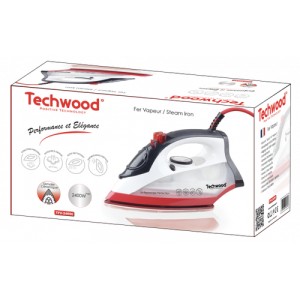 Techwood TFV-2405C fer à repasser Fer à vapeur Semelle en cé | BECHNAR