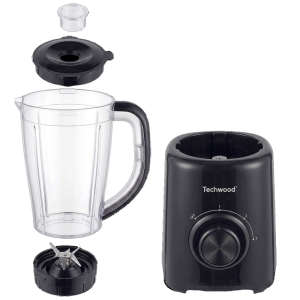 Techwood TBL-786 blender 1,5 L Mélangeur de table 500 W Noir | BECHNAR