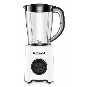 TECHWOOD Blender 1.5L blanc noir | BECHNARAMA