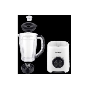 TECHWOOD Blender 1.5L blanc noir | BECHNARAMA