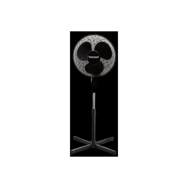 Techwood TVE-439 ventilateur Noir | BECHNARAMA