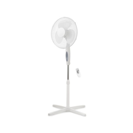 WHITE PEARL Ventilateur sur pied - télécommande | BECHNARAMA