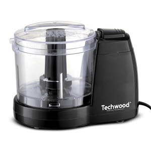 Techwood THA-156 hachoir électrique 0,375 L 150 W Noir, Tran | BECHNAR