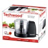 Techwood THA-156 hachoir électrique 0,375 L 150 W Noir, Tran | BECHNAR
