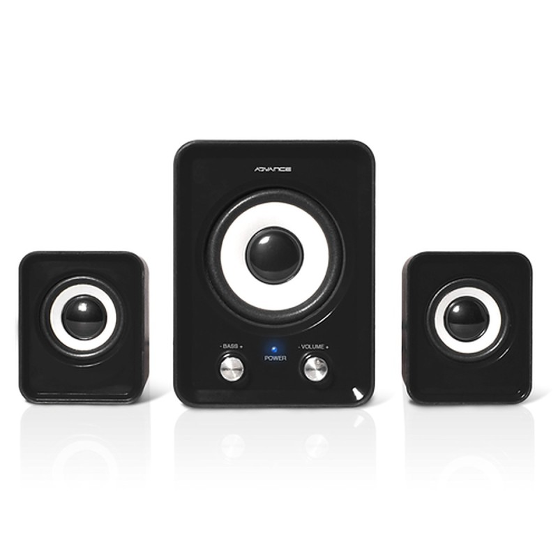 ADVANCE SoundPhonic 2.1 set d'enceintes 6 W Universel Noir 2 | BECHNAR