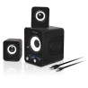 ADVANCE SoundPhonic 2.1 set d'enceintes 6 W Universel Noir 2 | BECHNAR