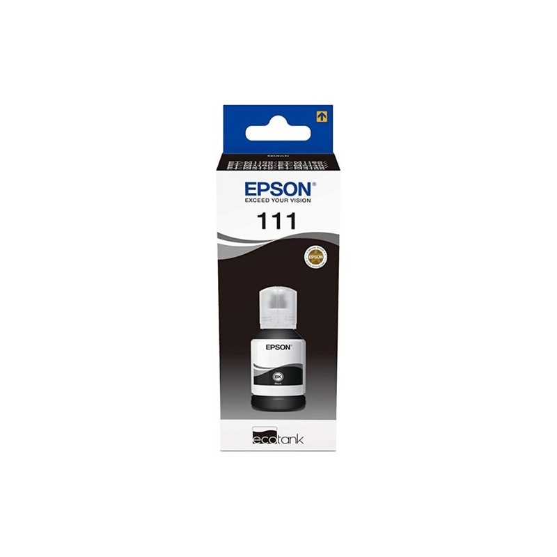 111 EcoTank Pigment black ink bottle