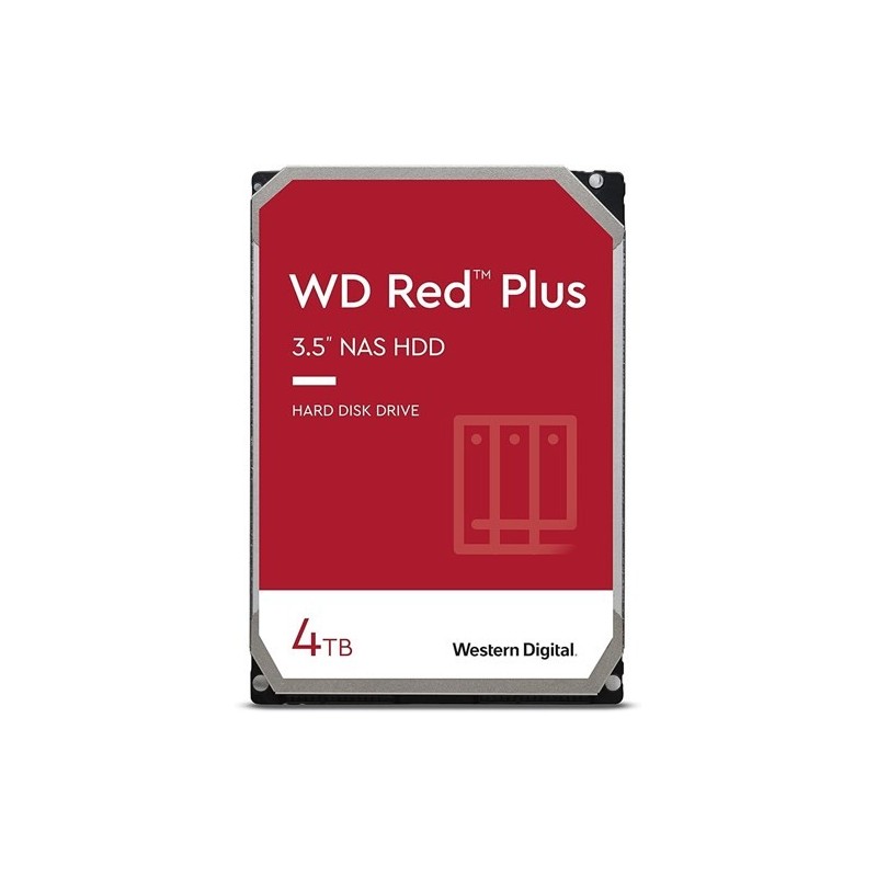 4TB RED PLUS 256MB CMR 3.5IN 3.5IN SATA 6GB/S 5400RPM